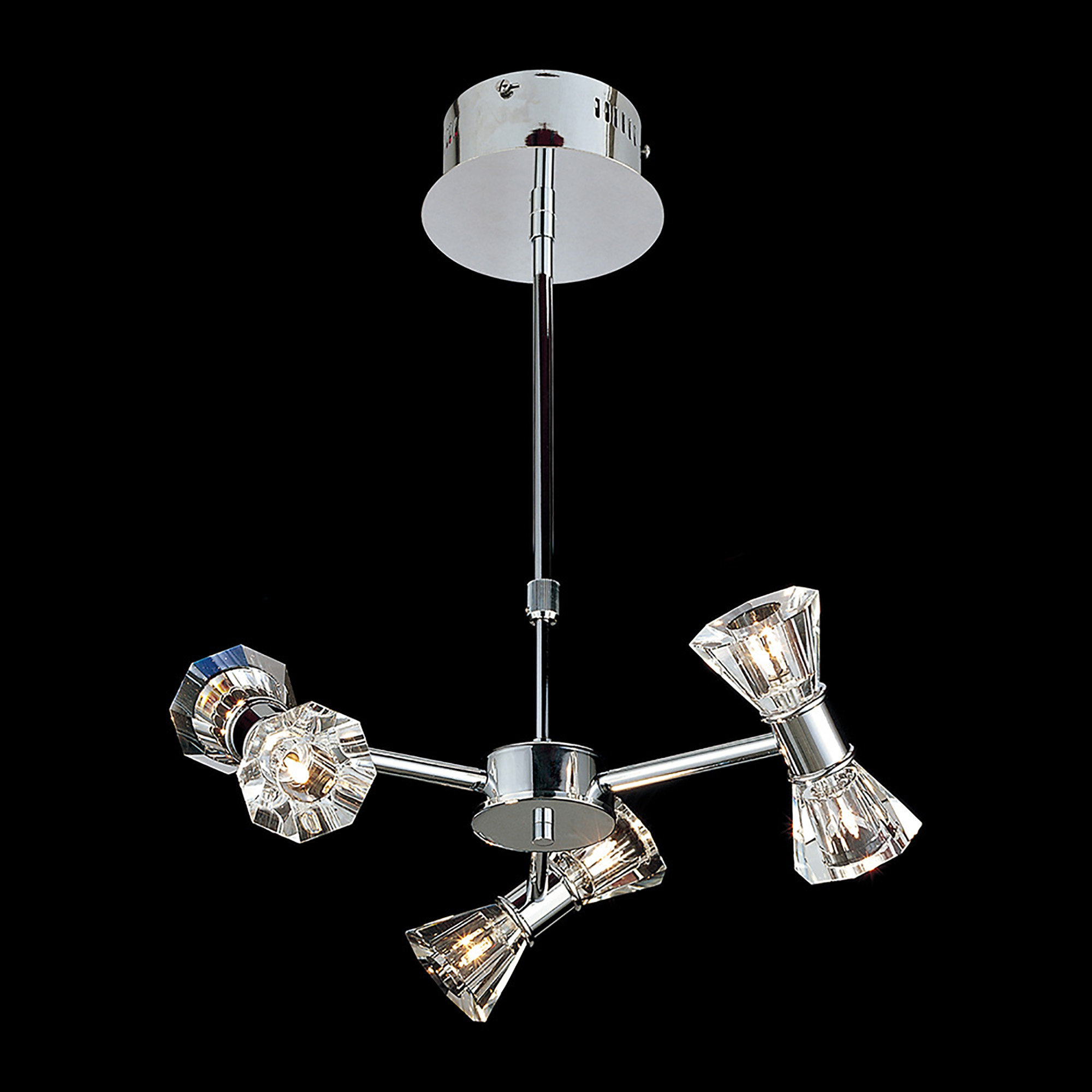 Elisa Ceiling Lights Diyas Multi Arm Fittings